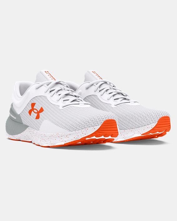 Men's UA Charged Escape 4 Running Shoes in White image number 3